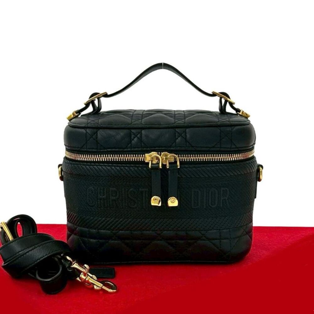 Christian Dior Cannage Calfskin 2way Bag